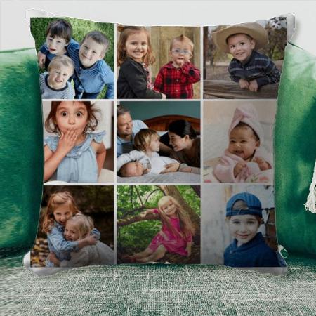 Photo Collage Customized Photo Printed Cushion