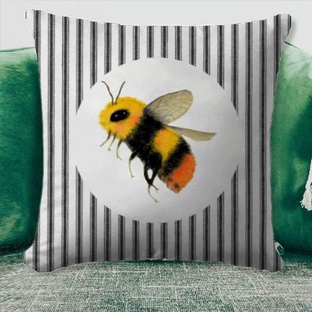 Bee Design Customized Photo Printed Cushion