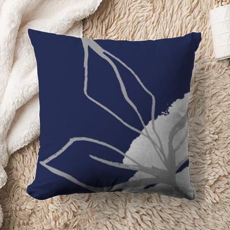 Leaf Design Customized Photo Printed Cushion