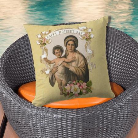 Mother's Design Customized Photo Printed Cushion
