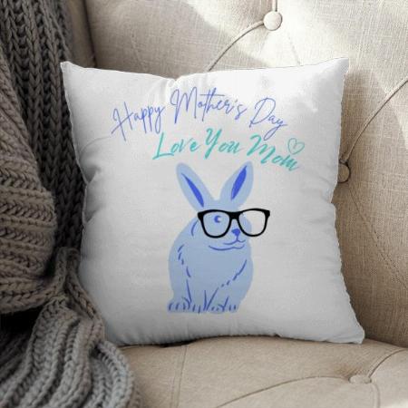 Happy Mother's Day Customized Photo Printed Cushion