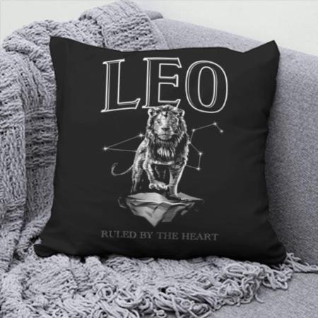 Ruled By The Heart Customized Photo Printed Cushion
