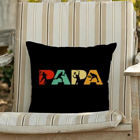 Papa Design Customized Photo Printed Cushion