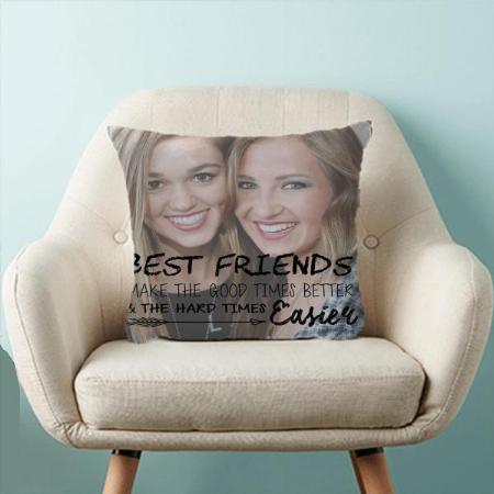 Best Friend Photo Customized Photo Printed Cushion