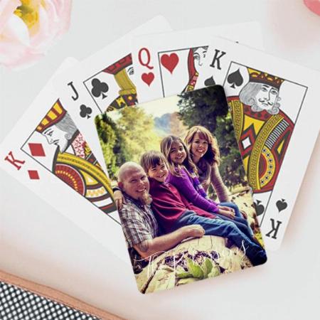 Full Photo Customized Photo Printed Playing Cards
