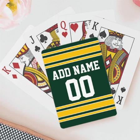 Football Jersey Design Customized Photo Printed Playing Cards