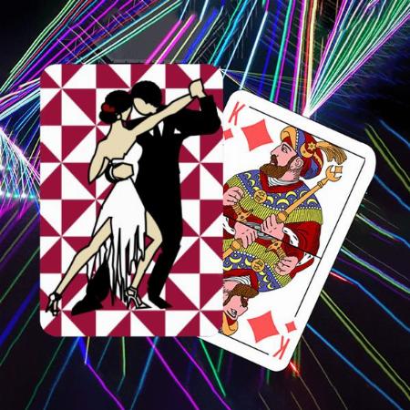 Dancing Couple Design Customized Photo Printed Playing Cards