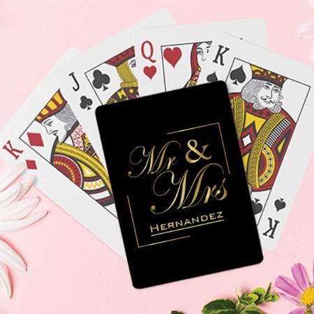 Couple Anniversary Gift Customized Photo Printed Playing Cards