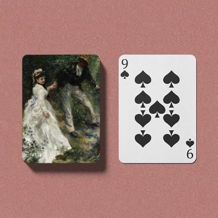 Couple Design Customized Photo Printed Playing Cards