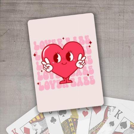 Lover Babe Design Customized Photo Printed Playing Cards
