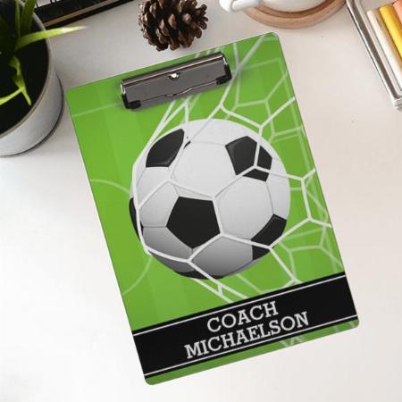 Soccer Ball Goal Customized Photo Printed Exam Board