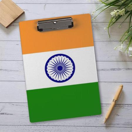 Flag of India Customized Photo Printed Exam Board