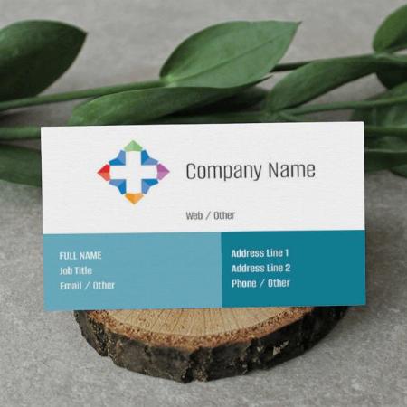 Medical Equipment & Pharmaceutical Customized Rectangle Visiting Card