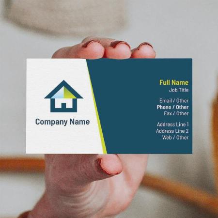 House Design Customized Rectangle Visiting Card