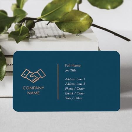 Marketing & Communications Customized Rectangle Visiting Card