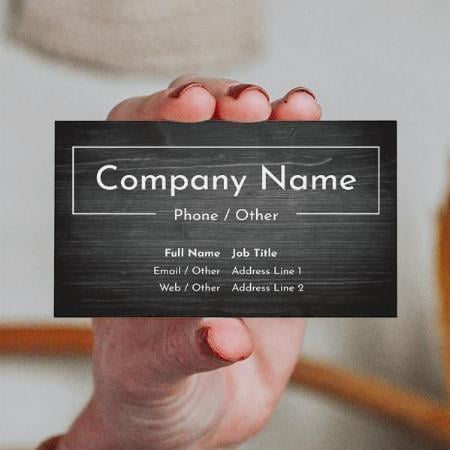Coffee Shops Standard Customized Rectangle Visiting Card