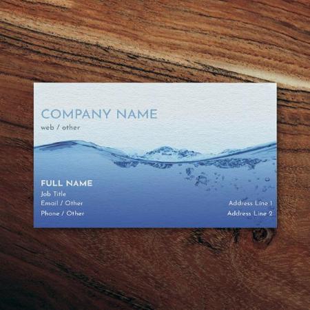 Pool & Spa Care Customized Rectangle Visiting Card