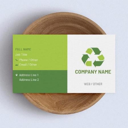 Campaigning & Fundraising Customized Rectangle Visiting Card