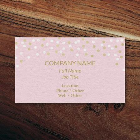 Gift & Party Store Customized Rectangle Visiting Card