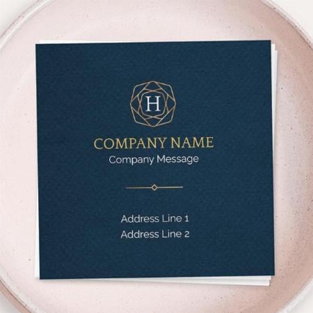 Retail & Sales Customized Square Visiting Card
