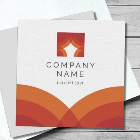 Dance & Choreography Customized Square Visiting Card