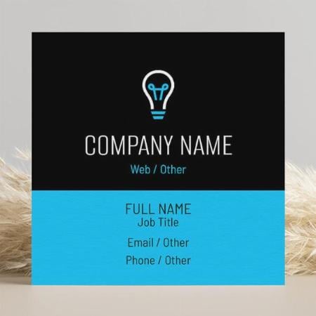Environmental & Energy Customized Square Visiting Card