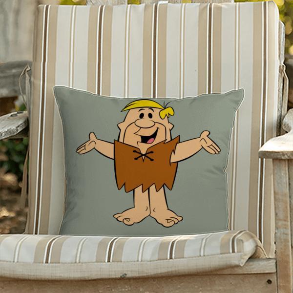 Barney Rubble Design Customized Photo Printed Cushion