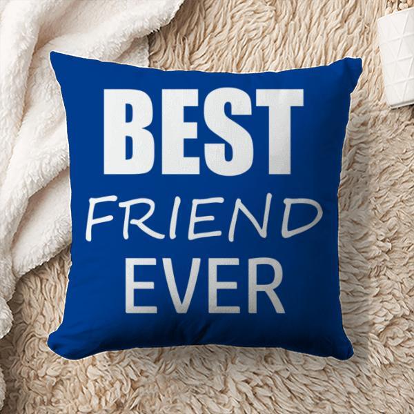 Best Friend Ever Customized Photo Printed Cushion