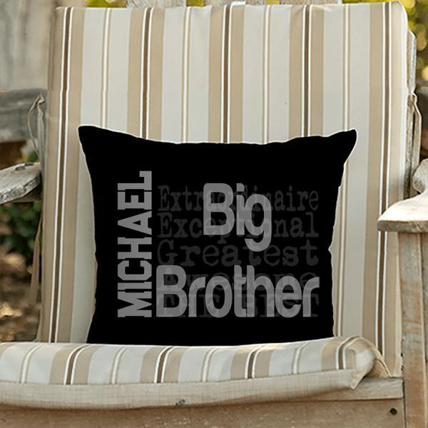 Big Brother Extraordinaire Customized Photo Printed Cushion