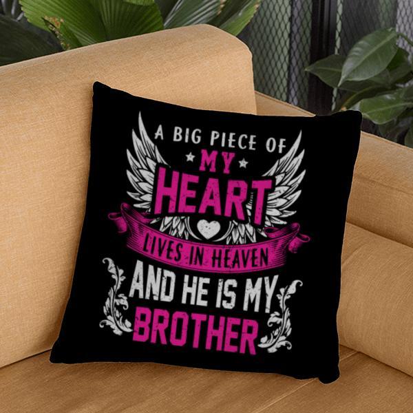 Brother Quote Customized Photo Printed Cushion