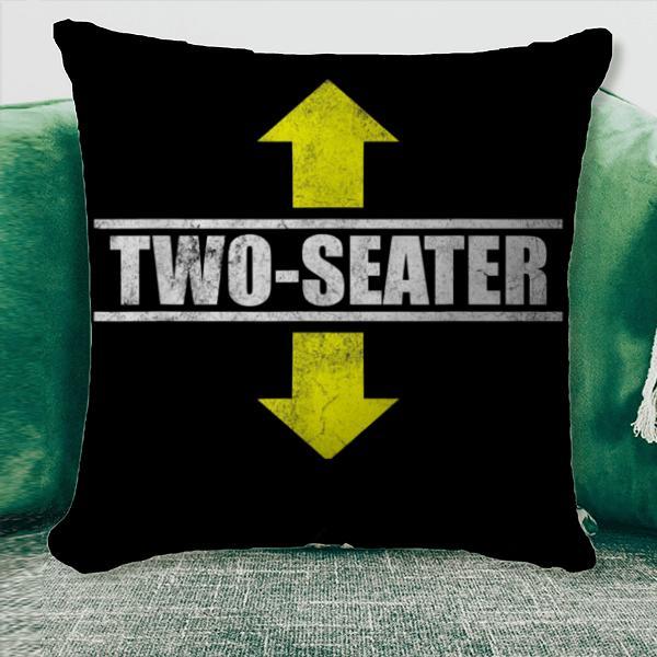 Two Seater Customized Photo Printed Cushion