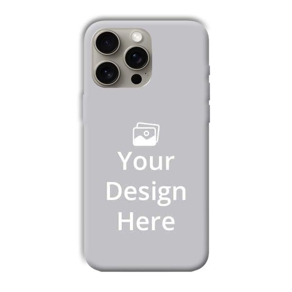 Customized Printed Back Case for Apple iPhone 15 Pro Max