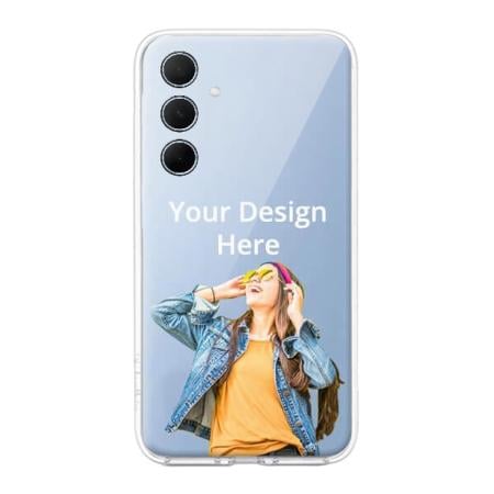 Transparent Customized Soft Back Cover for Galaxy A15 5G