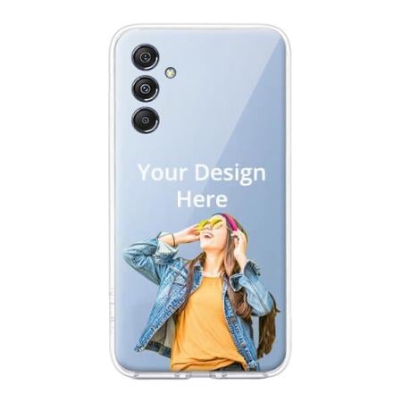 Transparent Customized Soft Back Cover for Galaxy F34 5G