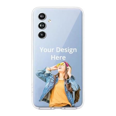Transparent Customized Soft Back Cover for Samsung Galaxy F54 5G