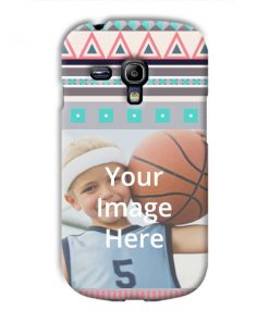 Pattern Design Custom Back Case for Samsung Galaxy S Duos S7562