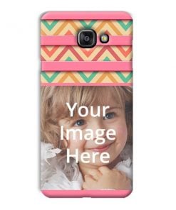 Zig Zag Pattern Design Custom Back Case for Samsung Galaxy A5 2016