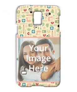 Random Objects Design Custom Back Case for Samsung Galaxy S5 Mini