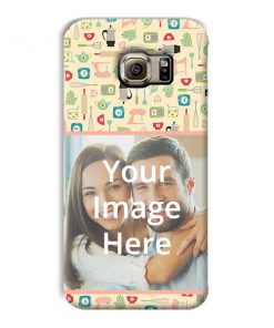Random Objects Design Custom Back Case for Samsung Galaxy Note 5