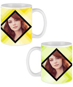 Custom White Mug - Dual Image Design