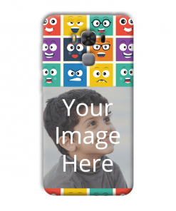 Emoji Expressions Design Custom Back Case for Asus Zenfone 3 Max ZC553KL