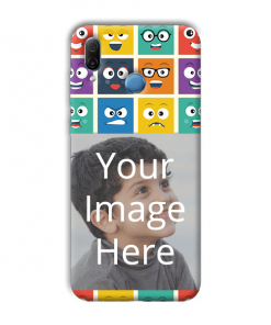 Emoji Expressions Design Custom Back Case for Huawei Honor Play