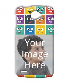 Emoji Expressions Design Custom Back Case for Lenovo S920