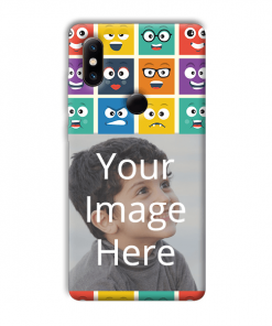 Emoji Expressions Design Custom Back Case for Xiaomi Mi Mix 2S