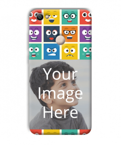 Emoji Expressions Design Custom Back Case for Xiaomi Redmi Y1