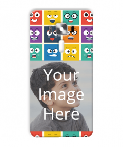 Emoji Expressions Design Custom Back Case for Asus ZenFone 3 Deluxe ZS570KL