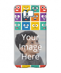 Emoji Expressions Design Custom Back Case for Samsung Galaxy Alpha