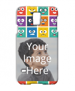 Emoji Expressions Design Custom Back Case for Samsung Galaxy S5 Mini