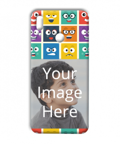 Emoji Expressions Design Custom Back Case for Huawei Honor P20 Lite
