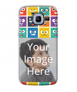 Emoji Expressions Design Custom Back Case for Samsung Galaxy J2 Pro